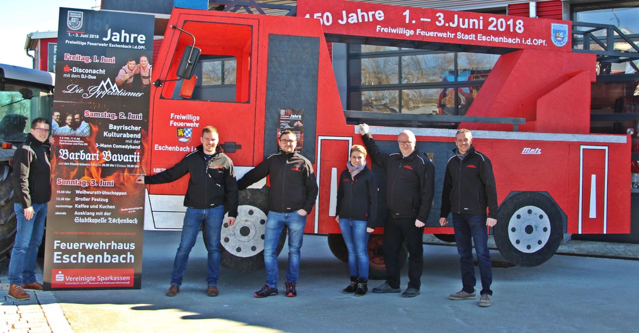 Feuerwehr Eschenbach 150 Jahre Jubiläum
