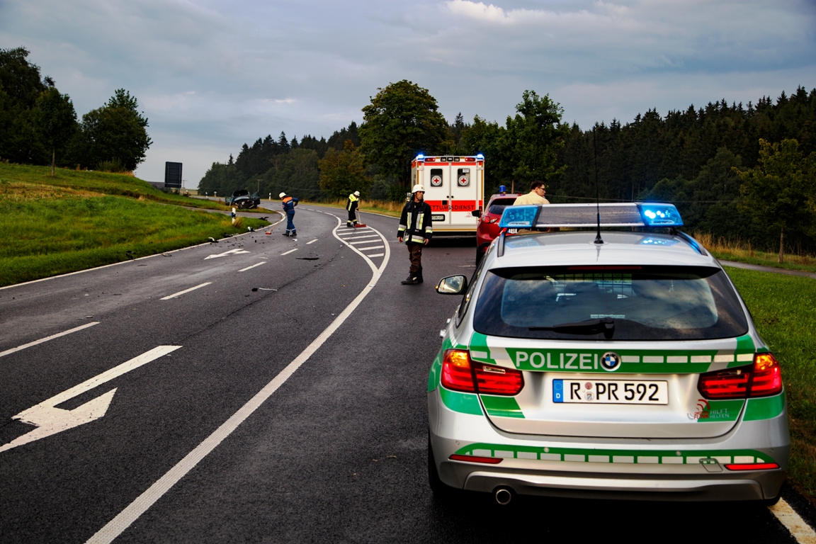 Verkehrsunfall bei Pullenreuth