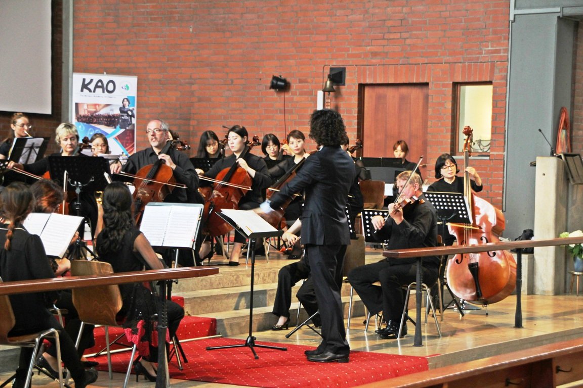 Korean Academy Orchestra startet Europatournee in Grafenwöhr