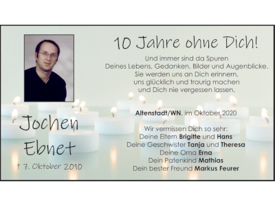 Memoriam-Anzeige Jochen Ebnet AltenstadtW/N 400x300
