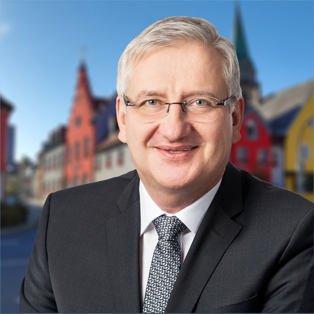 Johannes Reger CSU Bürgermeisterkandidat Erbendorf