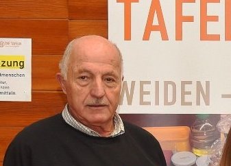 Josef Gebhard Tafel Weiden Vorsitzender