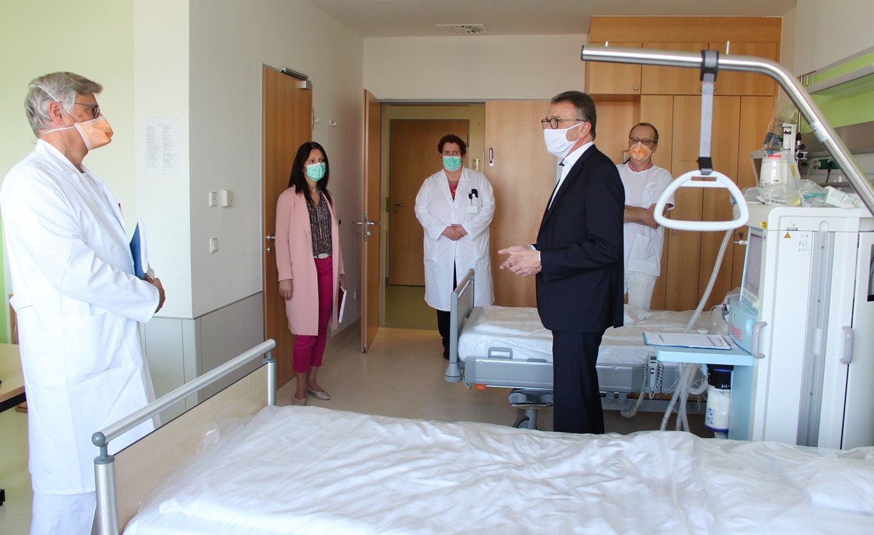 Krankenhaus Tirschenreuth Corona Bürgermeister Franz Stahl