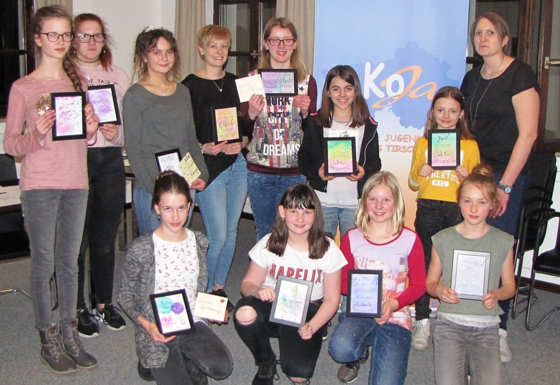 Kreativworkshop Handlettering Kommunale Jugendarbeit Tirschenreuth 1