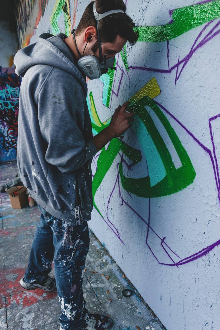 Kunstgenuss bis Mitternacht 2018 Stadt Weiden Bilder Graffiti JUZ Jugendzentrum Musik Kunst 02