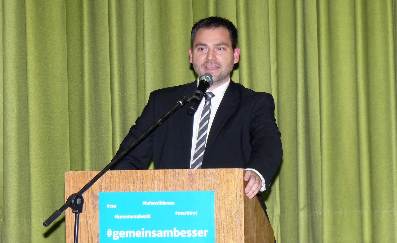 Luhe und Oberwildenau_CSU_Ortsverband nominiert Marktratsliste_Sebastian Hartl
