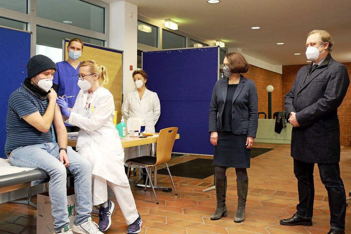 medbo Bezirksklinikum Regensburg Impfstart