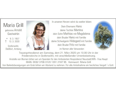 Maria Grill, Grafenwöhr 400 300