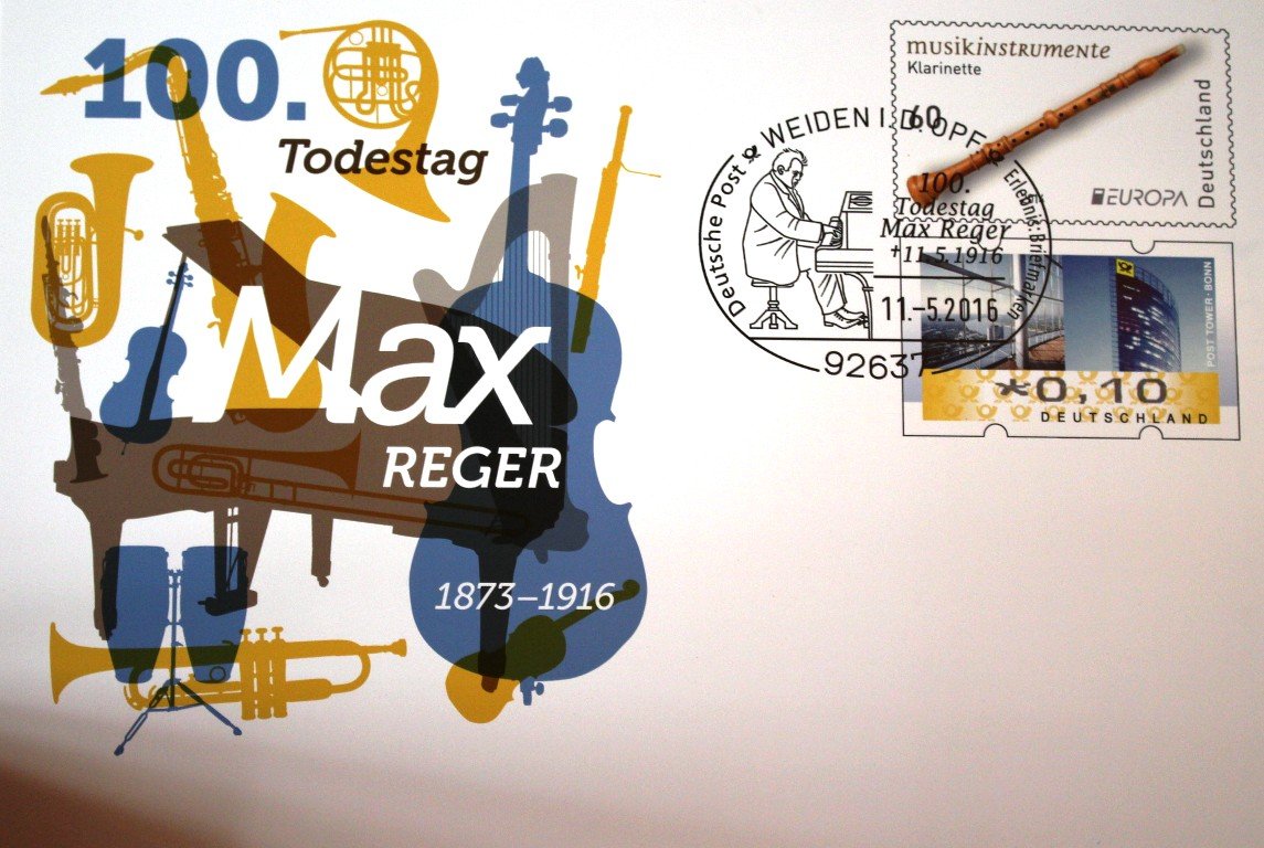 Max Reger, 100.Todestag, Philatelie, Gedenken, Festakt (33)
