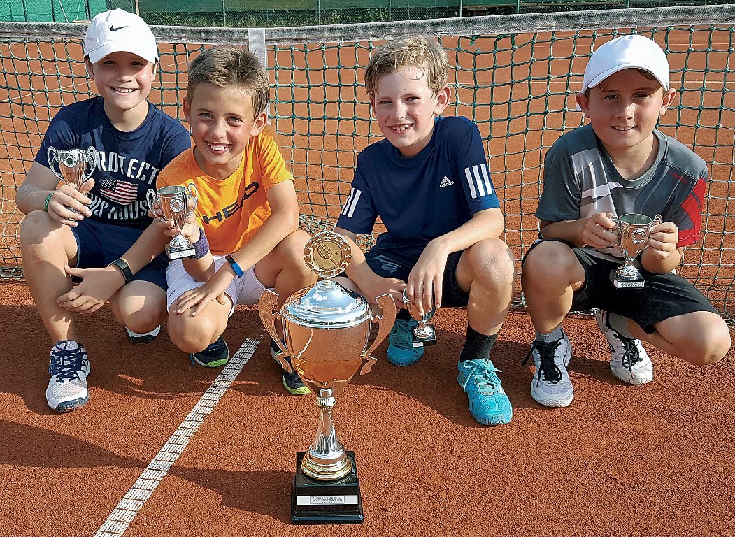 Midcourt_Vizebezirksmeister Tennis U10 Kinder Neunkirchen Bild Stephan Landgraf