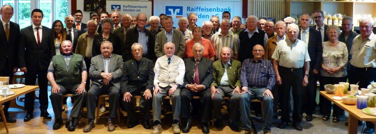 Mitgliederehrung Raiffeisenbank 2016