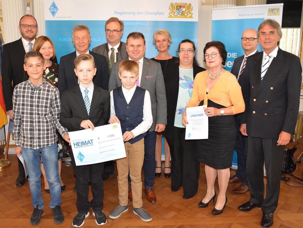 Mittelschule Windischeschenbach Preis Preisträger Gewinn Regierung Oberpfalz Schulprojekt