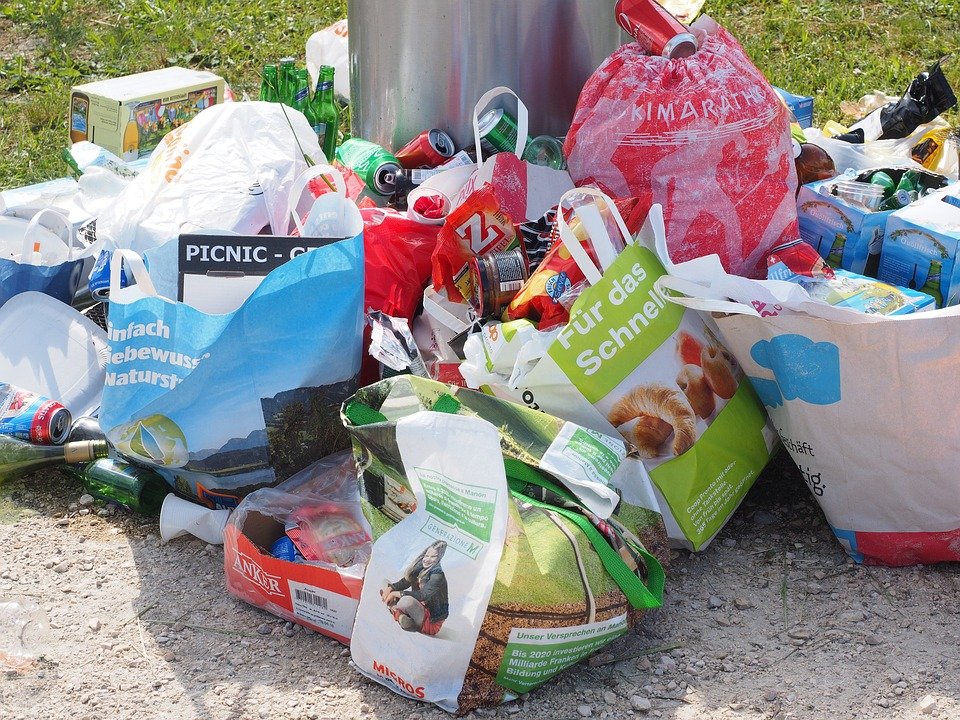 Müll, Dreck, Symbol, Straße, Umweltverschmutzung, Müllberg, Entsorgen