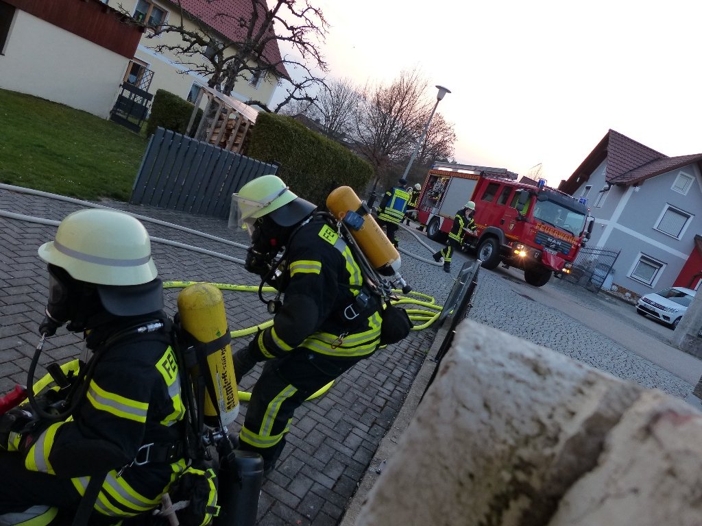 Neudorf Atemschutzübung Feuerwehreinsatz 2