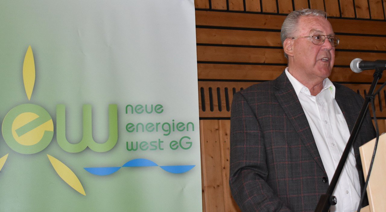 Neue Energien West eG Grafenwöhr Vorsitzender Helmut Wächter