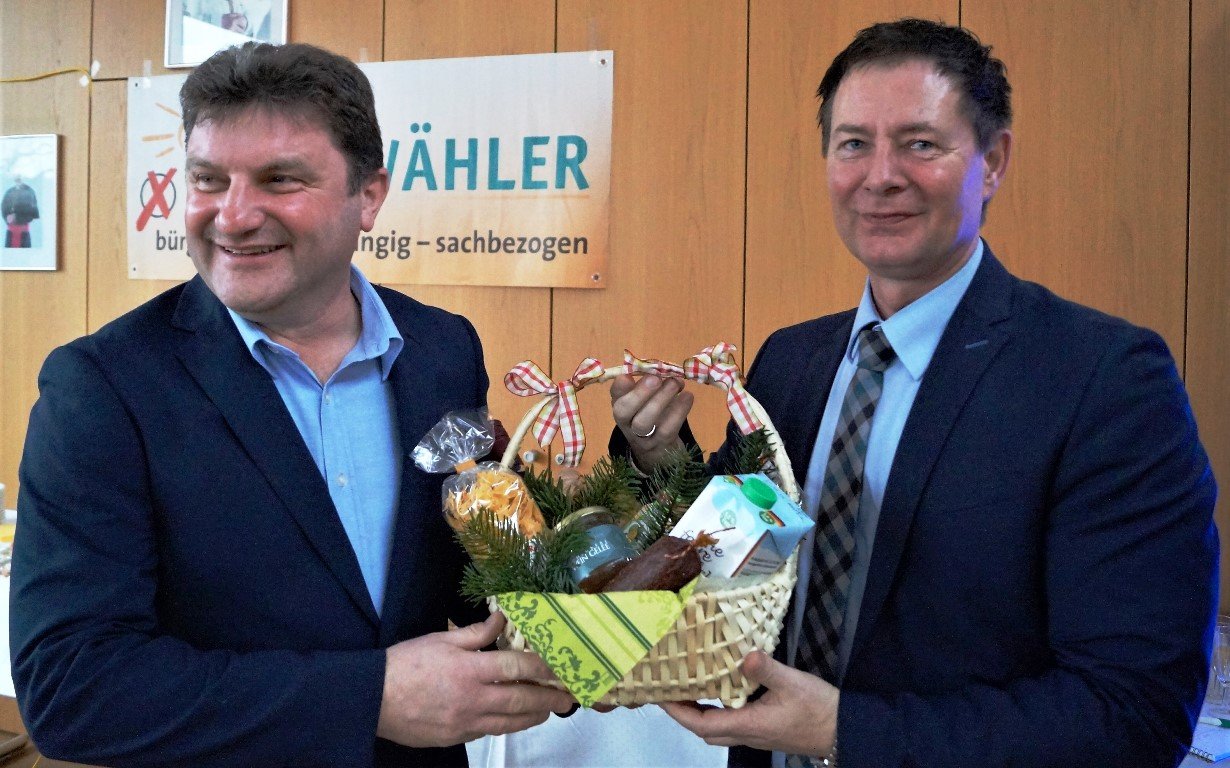 OB-und_Vorstand Freie Wähler Engagement Gemeinde Vereine Bild Werner Arnold