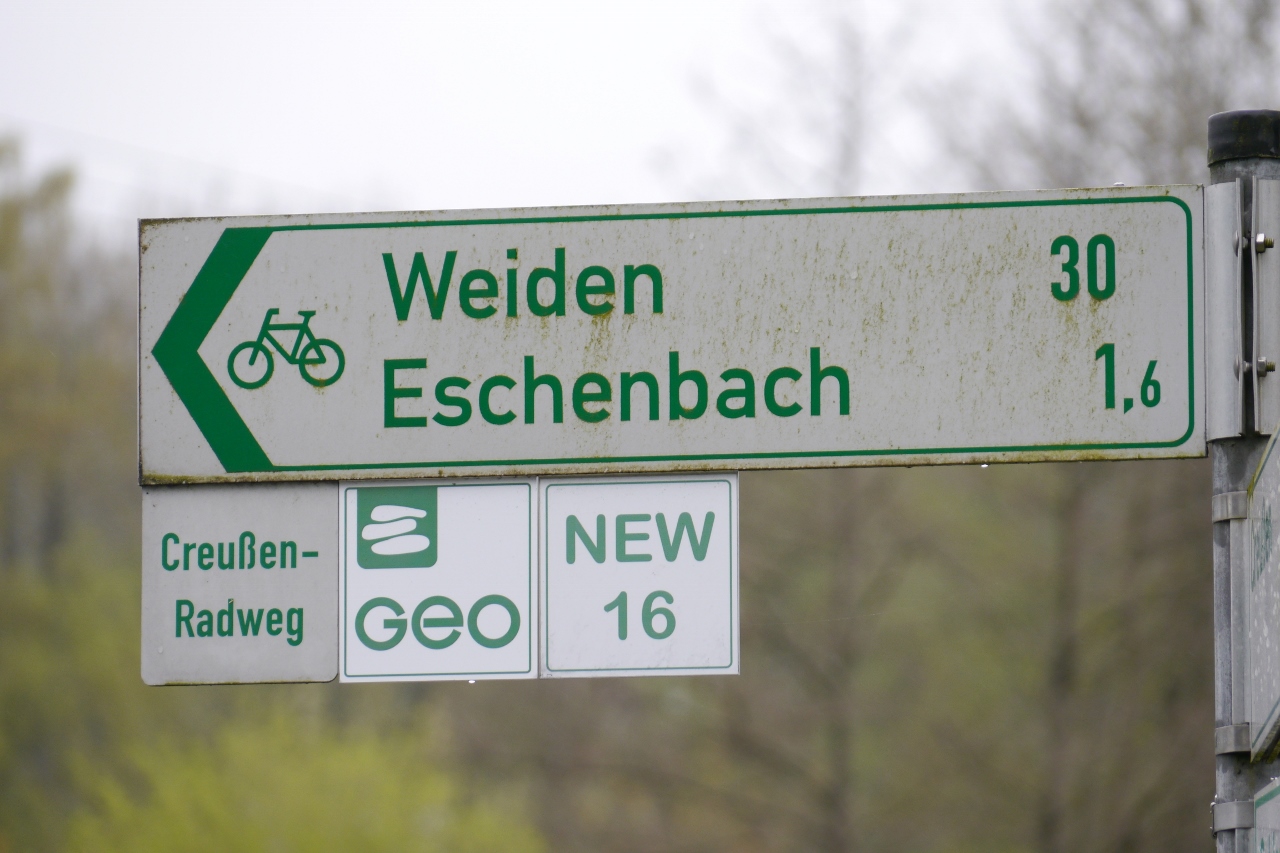 Weiden Eschenbach Radweg