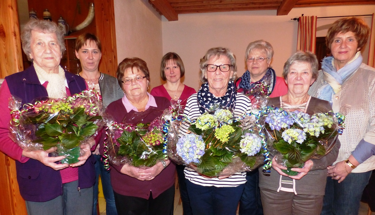 Frauengruppe Döllnitz Jahreshauptversammlung