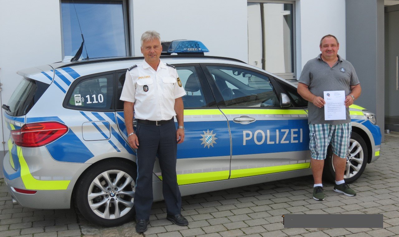 Polizei Eschenbach Werner Stopfer, Peter Schmeilzl