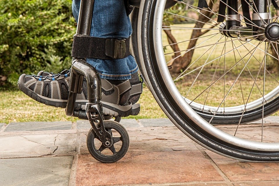 Rollstuhl Symbol Behinderung Paraplegiker Verletzt Menschen mit Behinderung Inklusion Bild pixabay