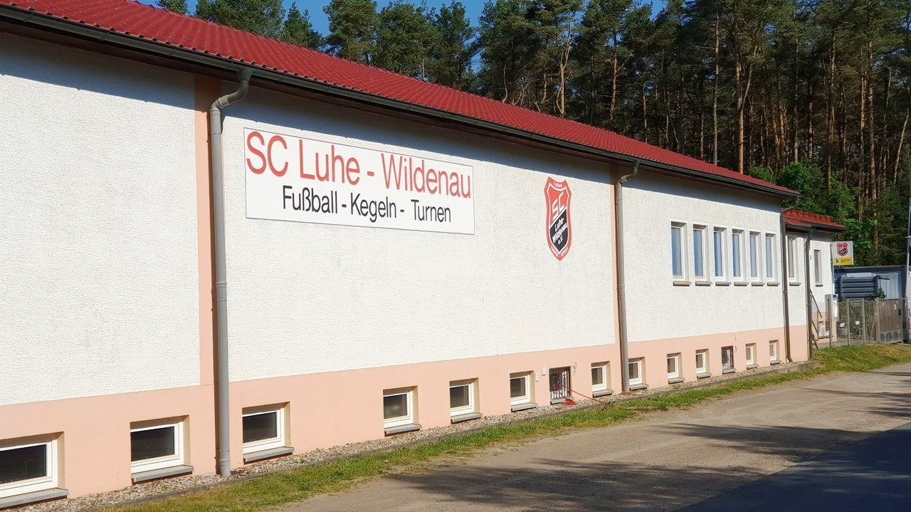 SC Luhe-Wildenau Fußball Sportheim Fußballplatz 1
