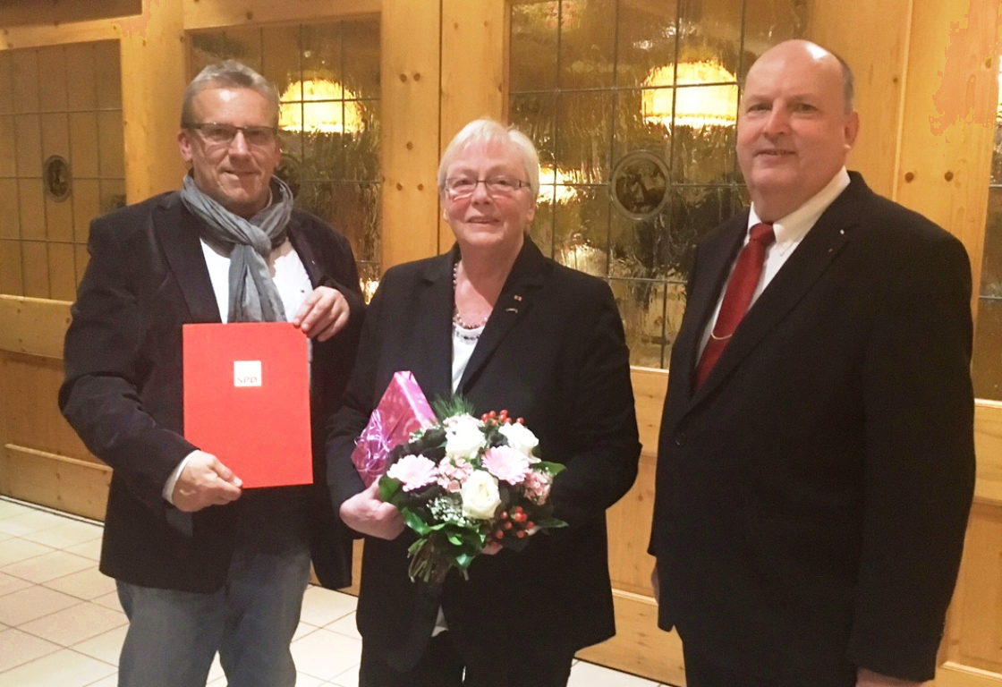 SPD, Udo Fürst, Ehrung, Hannelore Bienlein Holl