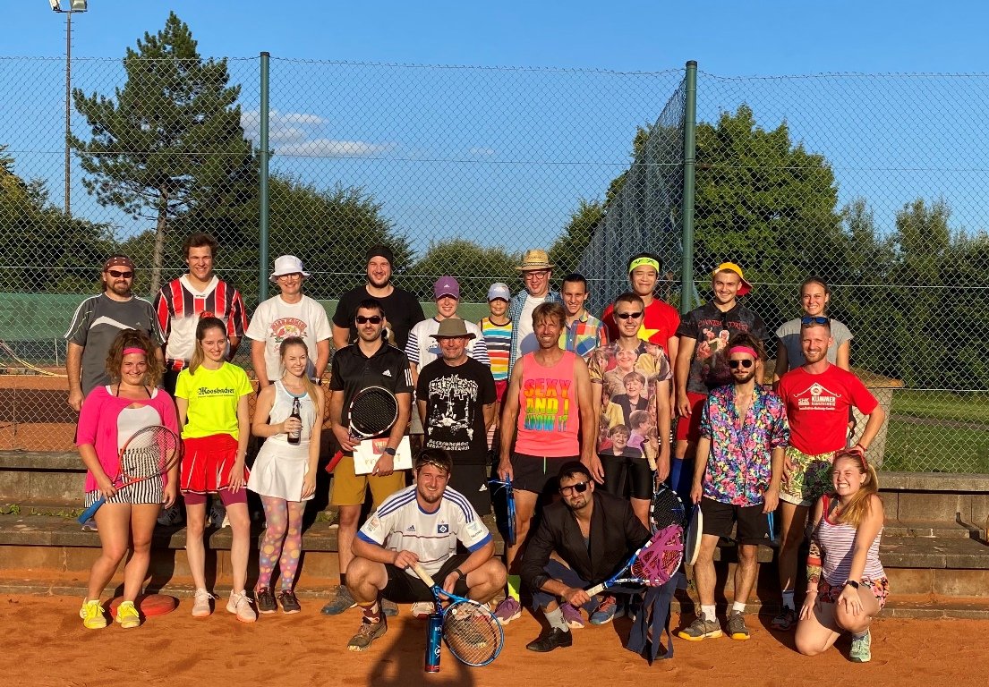 Teilnehmer des Schleiferlturniers der Tennisabteilung Vohenstrauß. Bild: TV Vohenstrauß