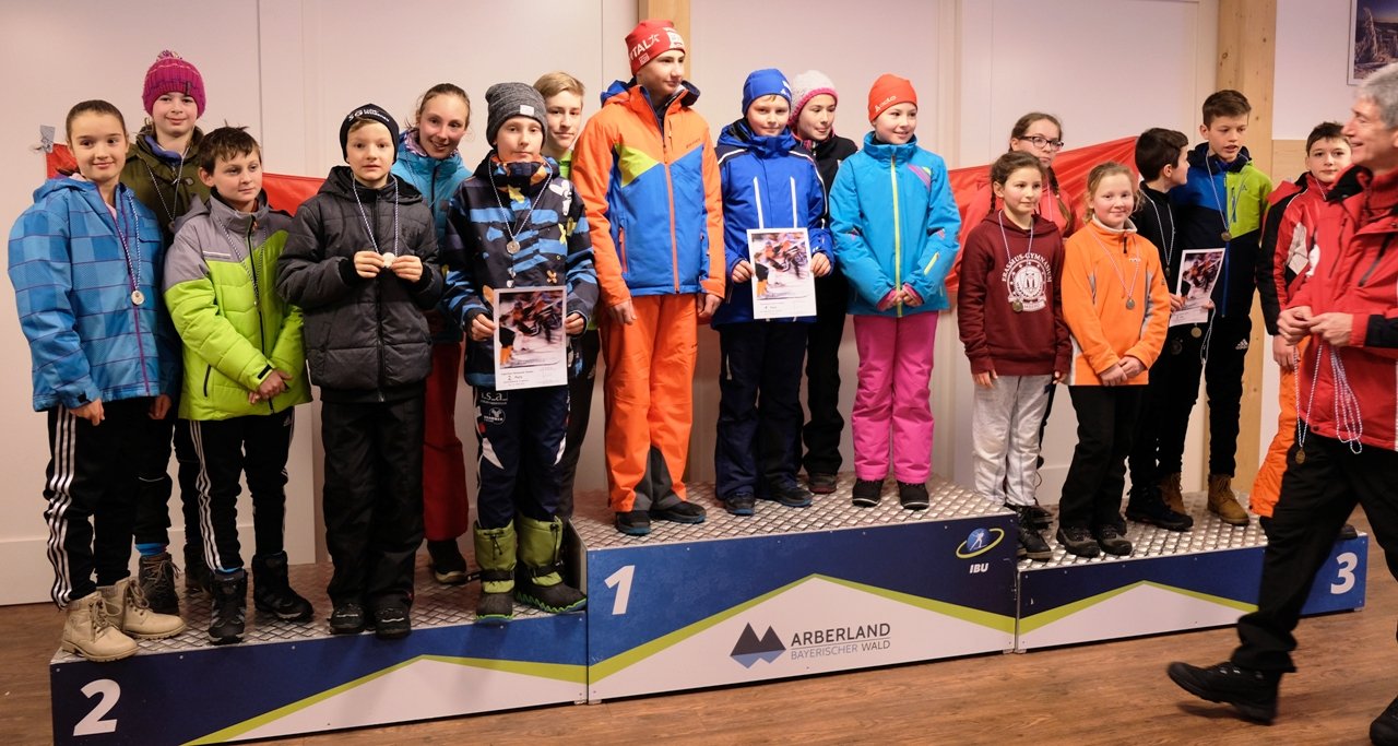 Skilanglauf Wettbewerb Schulen Aberland Skilanglaufen 6