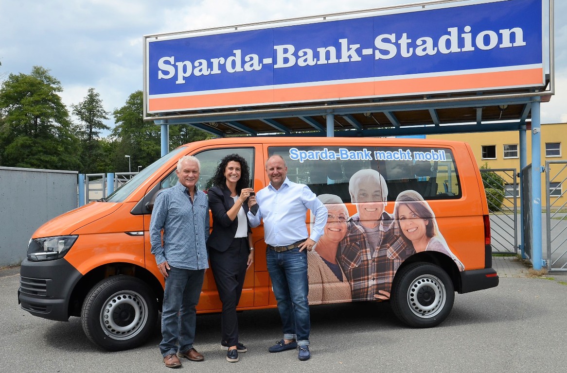 SpVgg SV Weiden Sparda-Bank Bus Sparda-Bank-Stadion