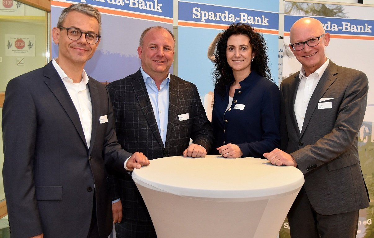 Sparda-Bank Geschäftsjahr Michael Gruber, Michael Kurz, Tanja Hochholzer, Georg Thurner