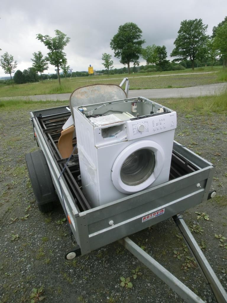 Sperrmüllsammler Sperrmüll Landkreis Neustadt Waschmaschine