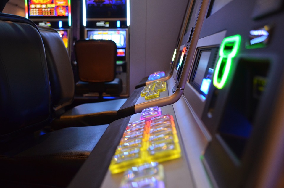 Spieleautomat, Casino, Spielsucht, spielen, bunt, Slot, Spielautomat