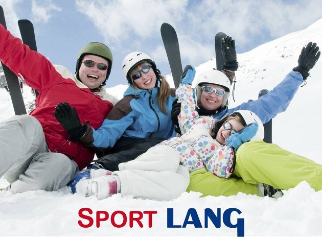 Sport Lang Skibasar Bilder Ankündigung