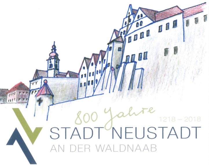 Stadt Neustadt Fest 800 Jahre Feier Briefmarke