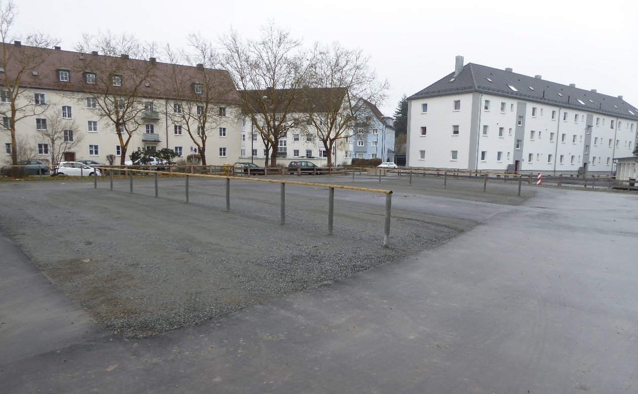 Stadt Weiden neue Parkplätze Stadtfriedhof Weiden