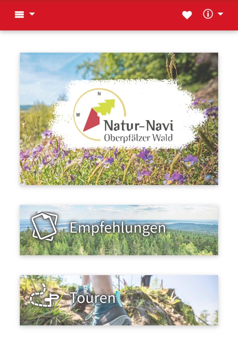 Tourismuszentrum Oberpfälzer Wald Natur Navi