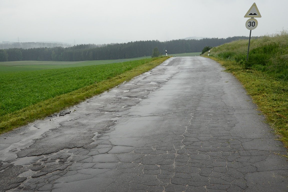 Straße Sanierung Gemeindeverbindungsstraße Burkhardsrieth – Isgier Pleystein