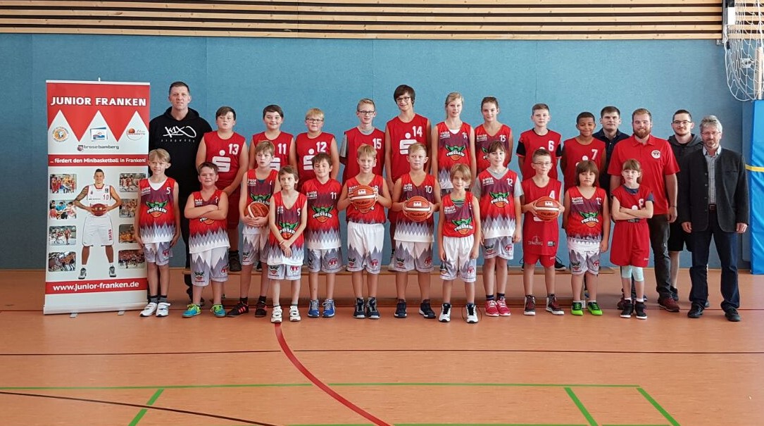 Teambild, DJK Pressath, Junior Franken U12, Basketball