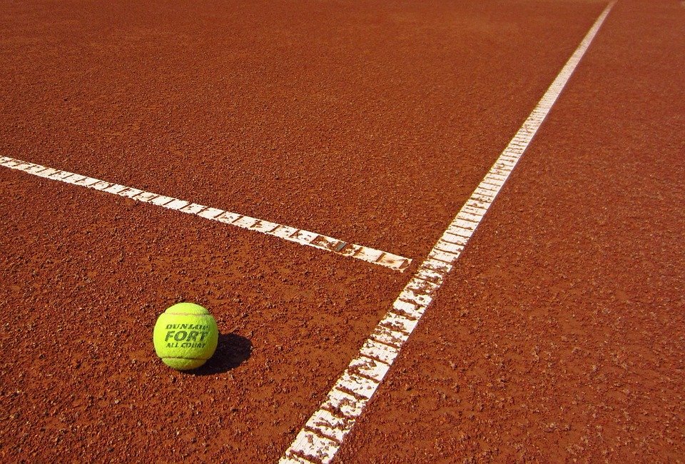 Tennis, Spiel, Sport, Feld, Hartplatz