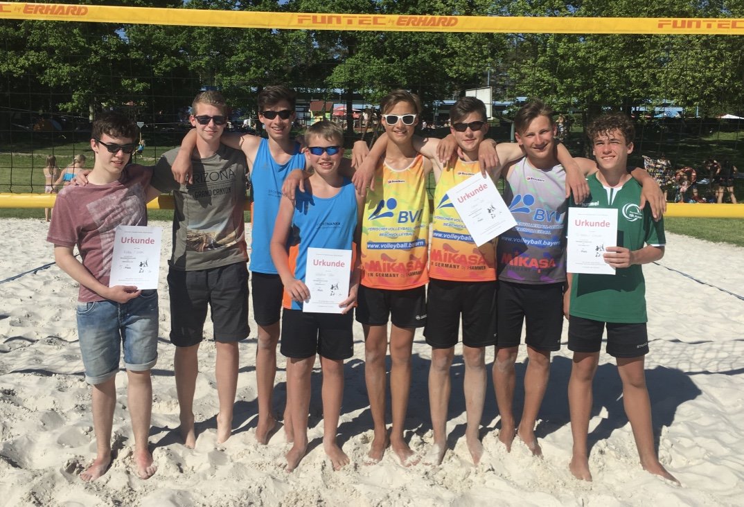 Volleyball, Beachvolleyball, Jugendturnier, Grafenwöhr, Waldbad (1)