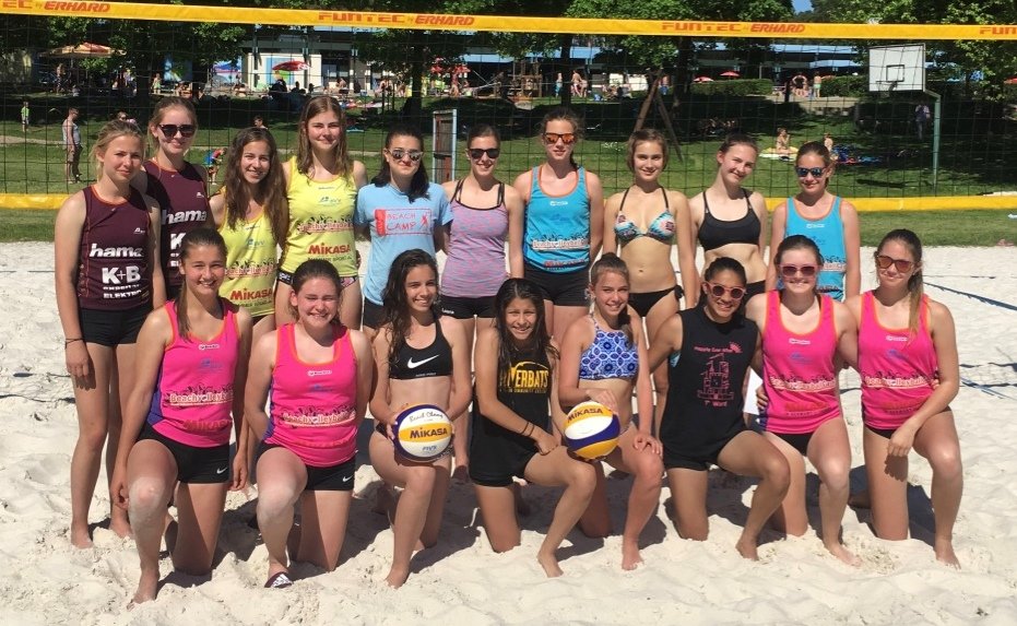 Volleyball, Beachvolleyball, Jugendturnier, Grafenwöhr, Waldbad (2)