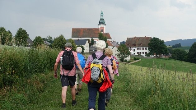 Wanderung Wanderfreunde Besichtigung Ausflug Bild OWV Moosbach 4