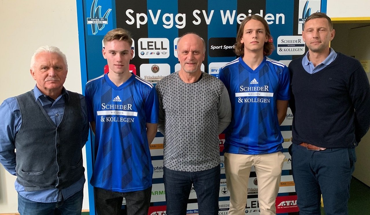 Weiden_SpVgg SV_U19_Felix Behnke und Clemens Käs
