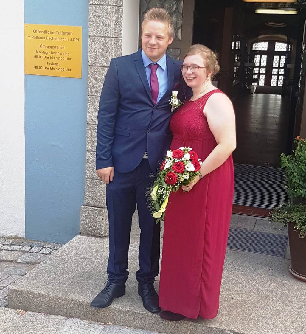 Hochzeiten 2018 Jana Will Geborene Rümpelein und Matthias Will, Eschenbach