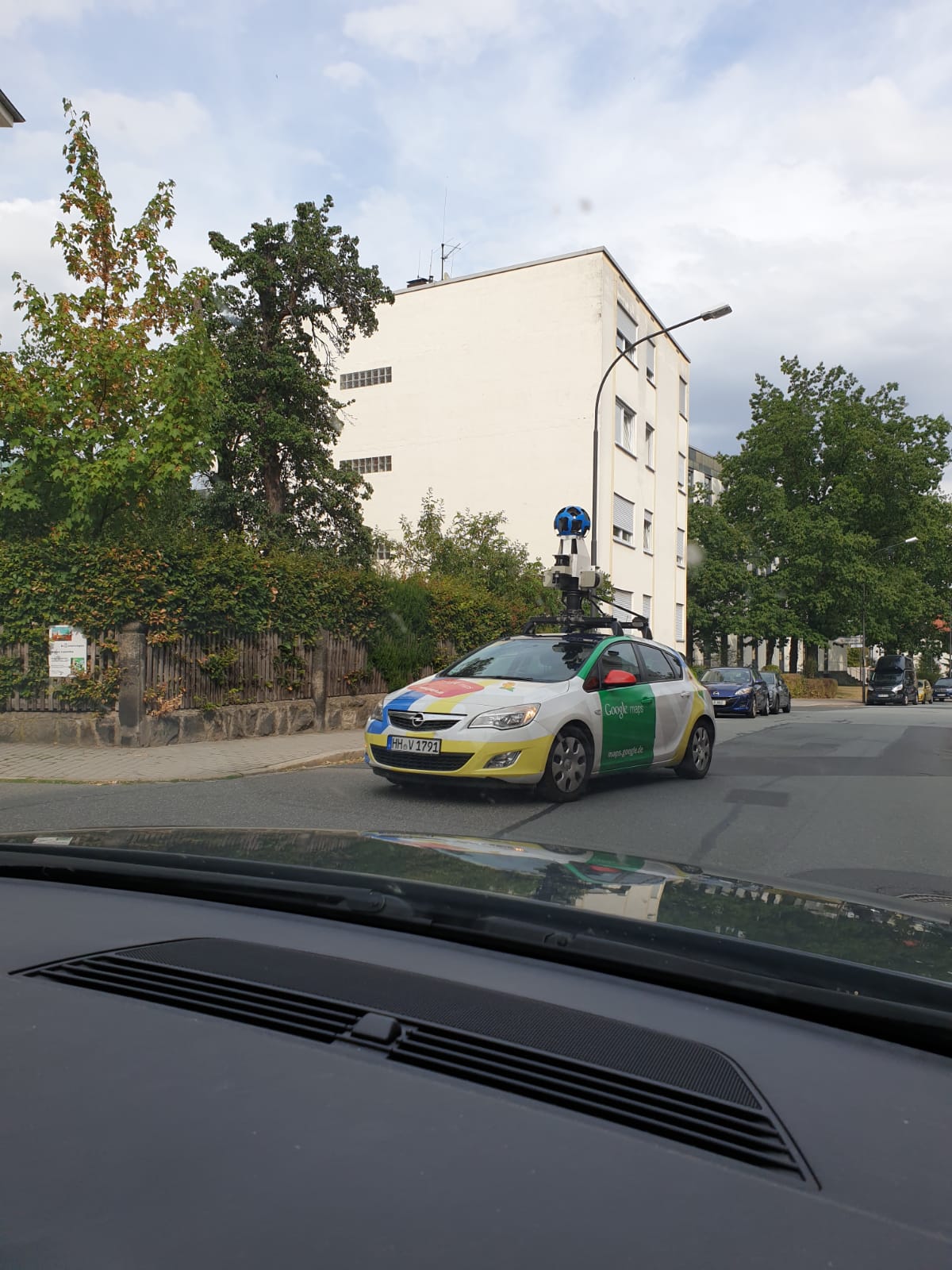 Google Street View Auto Parkstein