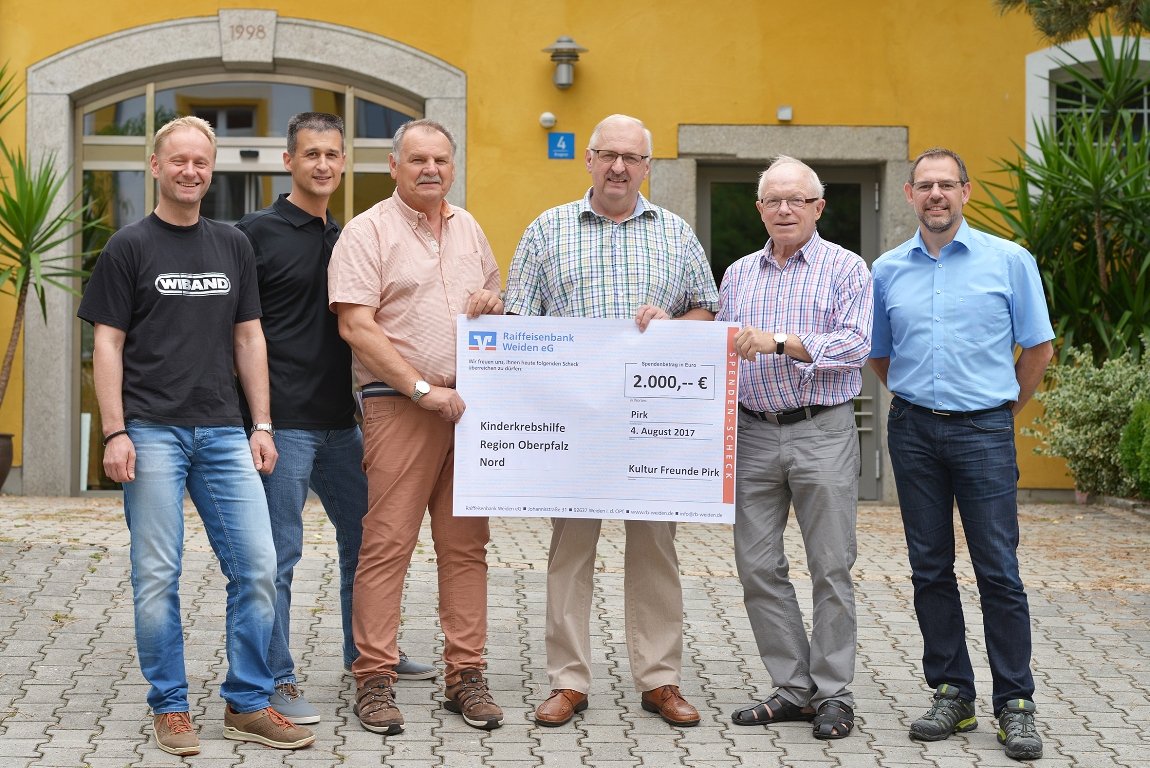 Wiband Spende Kinderkrebshilfe Region Oberpfalz Nord