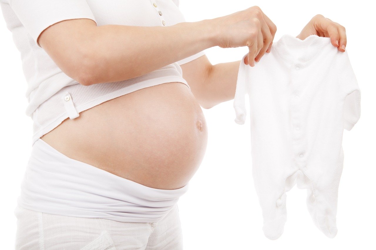 Schwanger Entbindung Baby Frau Eltern Mutter Symbol