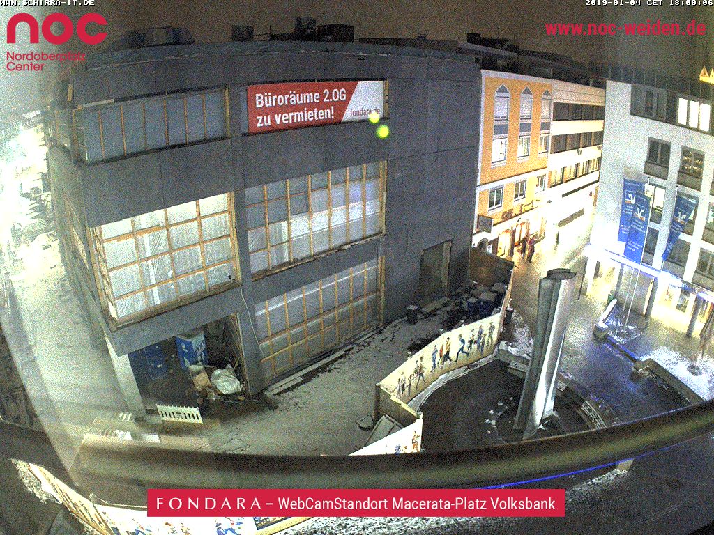 Webcam Baustelle Fondara NOC Weiden