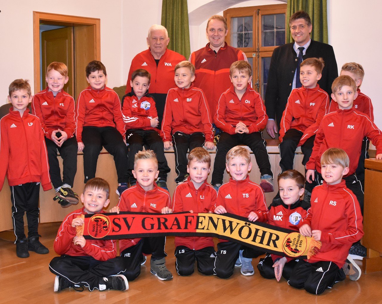 F2 Junioren Fußball Empfang Rathaus Grafenwöhr