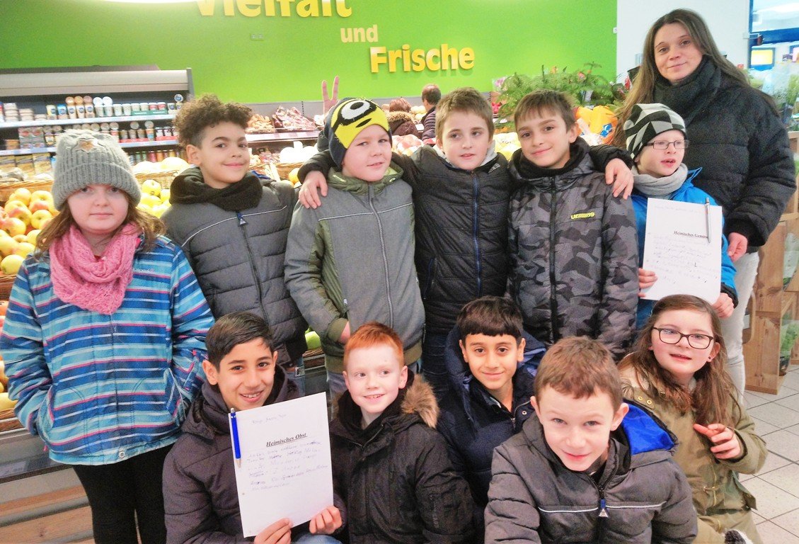 Grundschule Besuch Supermarkt Ganztagsschule Grafenwöhr